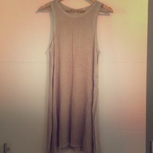 Soft rose beach cover up / tank top dress